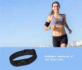 2017 New M2 Smart Bracelet Heart Rate Monitor Bluetooth Smartband Health Fitness Tracker Smart Band Wristband for Android iOS