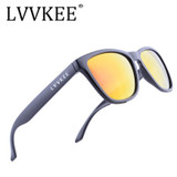 2017 NEW LVVKEE Brand design men sunglasses women Shield Colored lenses Brand logo with original packaging Gafas de sol