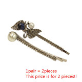 2017 New Luxury Crystal Hair Clip Opal Leaf Resin Flower Headwear Jewelry OL For Women Girls Elegant Barrettes Hair Accessories 2017 New Luxury Crystal Hair Clip Opal Leaf Resin Flower Headwear Jewelry OL For Women Girls Elegant Barrettes Hair Accessories