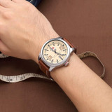 2017 NEW Luxury Brand NAVIFORCE Men Sport Watches Men's Quartz Clock Man Army Military Leather Wrist Watch  Relogio Masculino