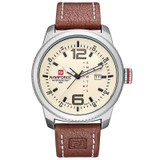 2017 NEW Luxury Brand NAVIFORCE Men Sport Watches Men's Quartz Clock Man Army Military Leather Wrist Watch  Relogio Masculino