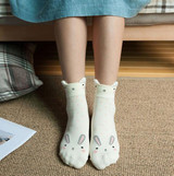2017 New Lovely Cartoon Women Socks High Quality Cotton Sox Japanese Fashion Style Socks Autumn Winter Warm Socks For lady Girls