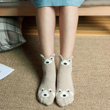 2017 New Lovely Cartoon Women Socks High Quality Cotton Sox Japanese Fashion Style Socks Autumn Winter Warm Socks For lady Girls