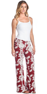 2017 New Loose High Waist Flare Wide Leg Floral Print Long Palazzo Pants Formal Trousers For Women 2017 New Loose High Waist Flare Wide Leg Floral Print Long Palazzo Pants Formal Trousers For Women