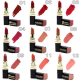2017 New Lipstick Lot Matte Cosmetic Waterproof Long Lasting Pigment Velvet Miss Rose Brand Sexy Lip Matte Nude Lipstick Kits