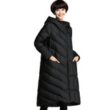 2017 New Fashion Thickening Warm Down Coat Women Medium-long Winter Down Parka Womans Winter Coats and Jackets
