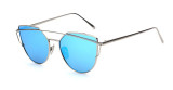 2017 NEW Fashion Sunglasses Women Brand Designer Metal Frame Sun glasses Vintage Mirror Shades Glasses S904