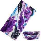2017 New Fashion Skull Flame Bandana Headband Scarf Multi Functional Seamless Tubular Magic Bandanas Tube Ring Scarf
