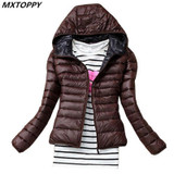 2017 New Fashion Parkas Winter Female Down Jacket Women Clothing Winter Coat Color Overcoat Women Jacket Parka
