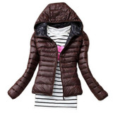 2017 New Fashion Parkas Winter Female Down Jacket Women Clothing Winter Coat Color Overcoat Women Jacket Parka Italy Winter 2017