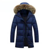 2017 New Fashion Parka Coat Men Winter Jacket Men's Thicken White Duck Down Jackets Long Trench Coat Down-Jacket