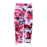 2017 New Fashion Mens Womens Cargo Pants Casual Multi-pockets Baggy Pants Cotton Military Camouflage Trousers Plus Size S-2XL