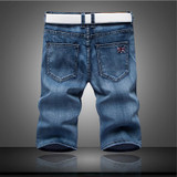 2017 new fashion mens short jeans cotton summer style shorts thin breathable denim shorts men fashionelastic jeans/size 28-36 2017 new fashion mens short jeans cotton summer style shorts thin breathable denim shorts men fashionelastic jeans/size 28-36