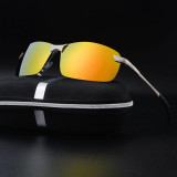 2017 New Fashion Men's Polarized Sunglasses Half-frame Driving Glasses Men Spectacles Ray Bain Sunglass Steampunk Sunglasses Men
