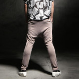 2017 New Fashion Men Metrosexual Harem Pants Men Sarrouel Khaki Pants Men Harem Pants