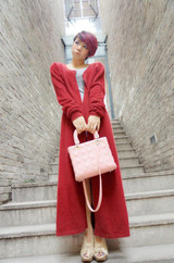 2017 New Fashion Maxi Long Cashmere Sweater Women Cardigan Coat Female Single Breasted Knitted Sweaters O-Neck Cardigan