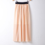 2016 Summer style Fashion Long Maxi Skirts Newest Elastic Waist Bohemia Long-Length Women Skirts Colorful Casual Skirts