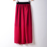 2016 Summer style Fashion Long Maxi Skirts Newest Elastic Waist Bohemia Long-Length Women Skirts Colorful Casual Skirts
