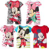 2016 Summer Style Baby Rompers Baby Girls Clothes Cotton Cute Mickey Minnie Romper Newborn Jumpsuits Ropa Bebes Baby Boy Clothes 2016 Summer Style Baby Rompers Baby Girls Clothes Cotton Cute Mickey Minnie Romper Newborn Jumpsuits Ropa Bebes Baby Boy Clothes
