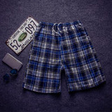 2016 Summer Men's Shorts Beach Linen Shorts Men Moleton Bermuda Masculina Pantalons Cortos HY95