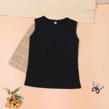 2016 summer Girls Clothing Sets Fashion Baby Girls Clothes floral casual sleeveless outfit +headband Children's Clothes set