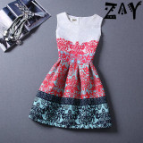 2016 Summer Autumn Z&Y Spring Bottoming Dress Women Summer Style Dress Vintage Sexy Party Vestido Female Maxi Bodycon Plus Size