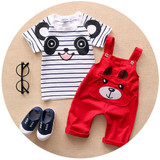 2016 summer baby boys clothing sets cartoon bear kids clothes cotton overalls suits for child costume kids suit shirt+pants 2pcs 2016 summer baby boys clothing sets cartoon bear kids clothes cotton overalls suits for child costume kids suit shirt+pants 2pcs