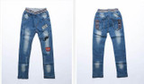 2016 Spring/Autumn Fashion Kids Pants Boys baby boys Jeans Children Jeans for Boys Casual Denim Pants 4-13Years baby Clothes