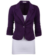 2016 Spring Women Slim Blazer Coat Hot Fashion Elegant Jacket One Button Brand Ladies Blazers Work Wear Casaco Feminino Clothes