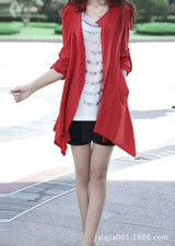 2016 Spring Summer Fashion Women's Trench Coat Plus Size Thin Sleeve Adjustable Long Outerwear Clothes for Lady Coats ZA154
