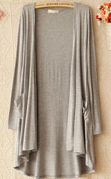 2016 spring summer Cardigan women long sleeve loose long thin coat with pocket sunscreen clothing blouses modal