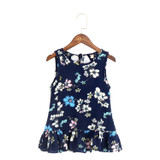 Flower Girls Dress Baby Princess Dress Vestido Infantil 2017 Summer Kids Dresses For Girls Clothes Chiffon Backless Dress Girl