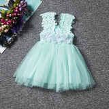 Flower Girl Baby Wedding Dress Newborn Toddler Baptism Clothes Baby Girl 1 Year Birthday Tutu Dress Infant Party Vestido Bebes