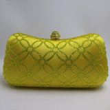 Flower Emerald Dark Green Rhinestone Crystal Clutch Evening Bags for Womens Party Wedding Bridal Crystal Handbag and Box Clutch