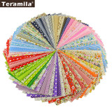 Flower Design Quilting Fabric Tissu Patchwork Sewing for Tecido Tilde Tissue 100% Cotton Fabric 80 PCS/lot 20*24cm Scrapbooking