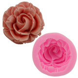 Flower Bloom Rose shape Silicone Fondant Soap 3D Cake Mold Cupcake Jelly Candy Chocolate Decoration Baking Tool Moulds FQ2825