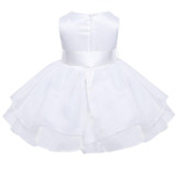 Flower Baby Girls Wedding Dress for kids 1 year Birthday dresses Baptism newborn Girls clothing infant tutu dress Child Clothes