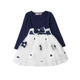 Flower Baby Girl Baptism Dress Toddler Wedding Dress 1 Year Birthday Outfits Newborn Infant Party Tulle Kids Dress Girl Clothes