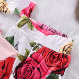 Flower Baby Girl Clothes 2016 Newborn Infant Toddler Kids Long Sleeve Hooded Top Shirt Pant 2pcs Outfit Bebek Giyim Clothing Set