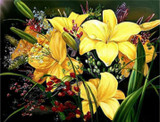 Flower arranging 5D DIY diamond Painting flowers Cross Stitch diamond embroidery mosaic diamonds wall stickers home decor vase