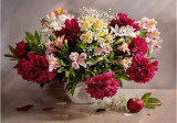 Flower arranging 5D DIY diamond Painting flowers  Cross Stitch diamond embroidery mosaic diamonds wall stickers home decor vase