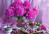 Flower arranging 5D DIY diamond Painting flowers  Cross Stitch diamond embroidery mosaic diamonds wall stickers home decor vase