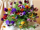 Flower arranging 5D DIY diamond Painting flowers  Cross Stitch diamond embroidery mosaic diamonds wall stickers home decor vase
