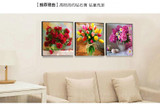Flower arranging 5D DIY diamond Painting flowers  Cross Stitch diamond embroidery mosaic diamonds wall stickers home decor vase