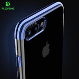 FLOVEME Phone Case For iPhone 7 6 6S 8 Plus 3D Transparent Cover For iPhone 7 8 iPhone 6 6S Case Soft TPU Silicon Shell Capa