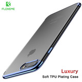 FLOVEME Phone Case For iPhone 7 6 6S 8 Plus 3D Transparent Cover For iPhone 7 8 iPhone 6 6S Case Soft TPU Silicon Shell Capa