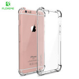 FLOVEME Anti-knock Case for iPhone 6 6s Plus Case Silicone for iPhone 7 7 Plus Case Transparent Cover For iPhone 8 Plus X Cases