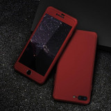 FLOVEME 360 Protective Case For iPhone 8 7 6S 6 Plus 5S 5 Tempered Glass Front Back Full Coverage Cover For iPhone 6 6S 7 8 Plus