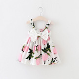 Floral Toddler Kids Baby Girls Summer Dress Princess Party Bowknot Tutu Dresses