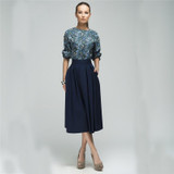 Floral Printed Dress 2018 New Fashion Women Autumn Spring Christmas Casual Elegant Prom Long dresses Fall Party Elegant Vestidos Floral Printed Dress 2018 New Fashion Women Autumn Spring Christmas Casual Elegant Prom Long dresses Fall Party Elegant Vestidos